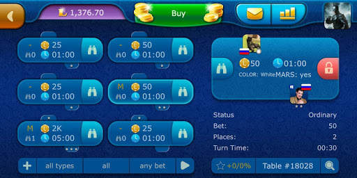 Backgammon LiveGames online screenshot 5