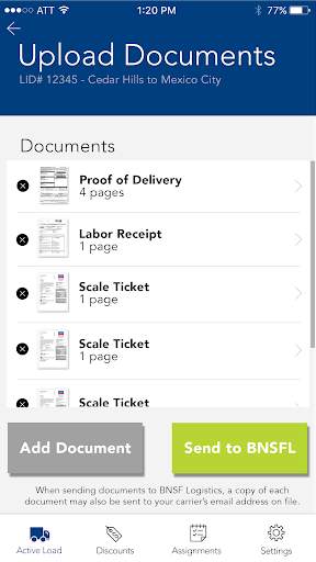BNSF Logistics Mobile App screenshot 7