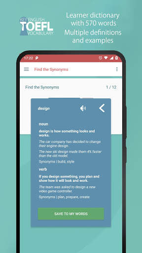 Key English | TOEFL Vocabulary screenshot 4