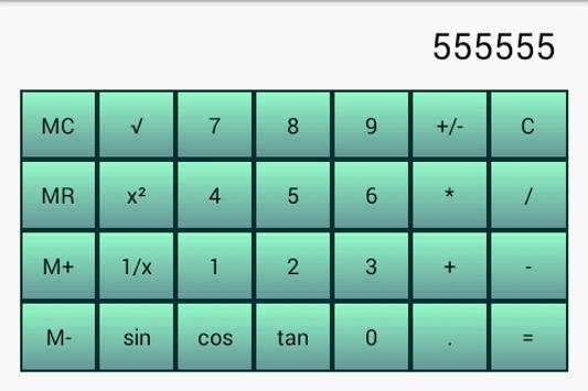 Scientific Calculator screenshot 1