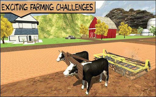 Farm Tractor Sim - Forage Farming Games screenshot 9