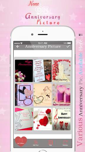 Name On Anniversary Pics screenshot 1