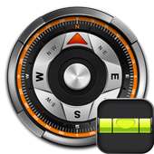 Safari Compass & Bubble Level
