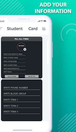 Student card maker screenshot 8