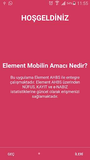 Element Mobil screenshot 1
