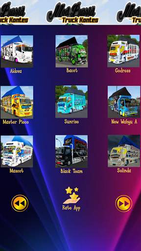 Mod Bussid Truck Contest screenshot 3