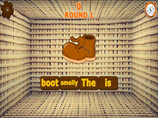 Sentence Scramble Word Game- Learning to Read screenshot 9