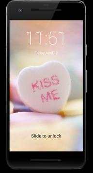 Kiss Me To Unlock HD Lock Screen 5 تصوير الشاشة