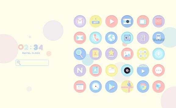 Tema Ikon Pastel screenshot 6