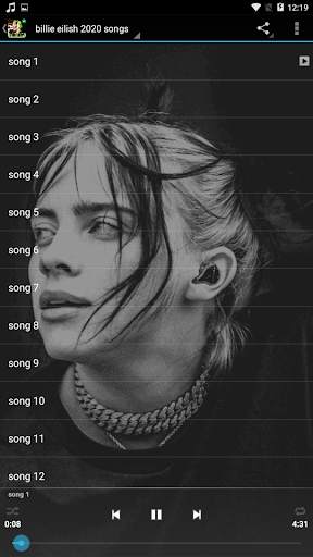 Billie Eilish Music Offline 2020 screenshot 1