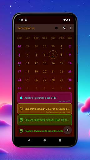 Recordatorios screenshot 1