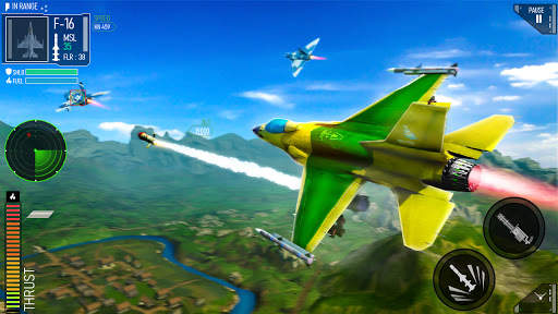 Air Fighting Jet Airplane Game screenshot 4