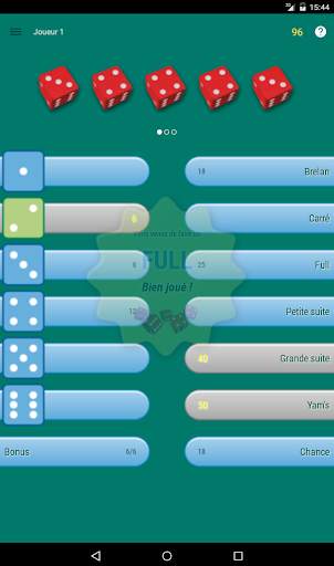 Yams - jeu de Yatzy - multi-joueurs screenshot 3