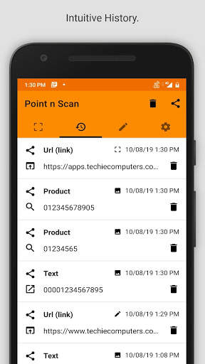 Scan Create QR, barcode, EAN, PDF417, etc. screenshot 5