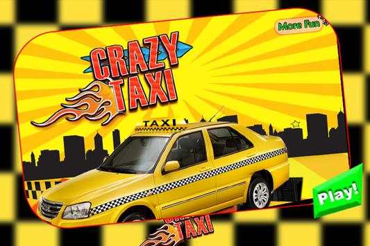 City Crazy Taxi Ride 3D screenshot 1