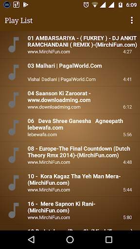 Music Player Lite screenshot 2