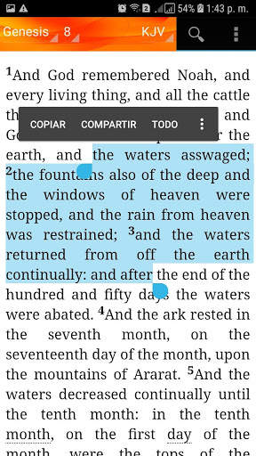 Holy Bible King James Version(KJV) screenshot 10