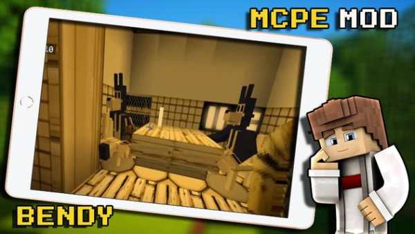 Mod Bendy untuk MCPE screenshot 1