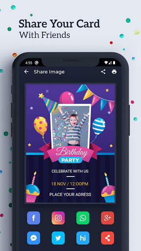 Birthday Invitation Card Maker : Invitation Maker screenshot 7