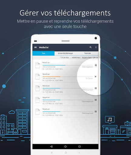 MediaGet - torrent client screenshot 8