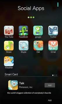 Eat me GO Launcher Theme screenshot 4