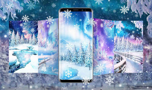 Snow live wallpapers screenshot 4