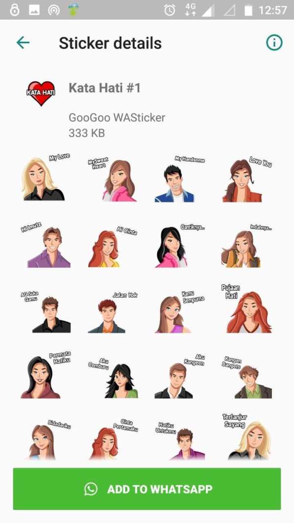 Cute Stickers for WhatsApp - GooGoo WAStickerApps screenshot 3