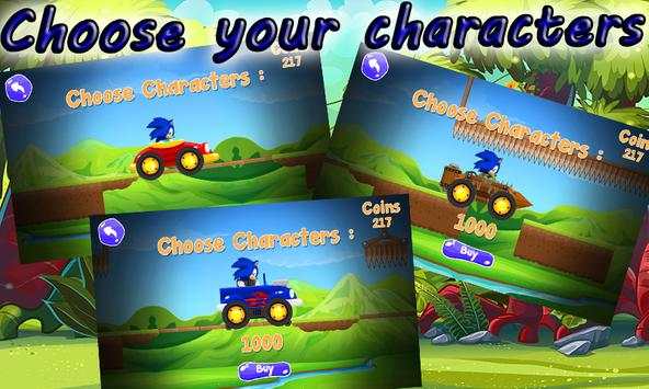 amazing sonic racing car game screenshot 2