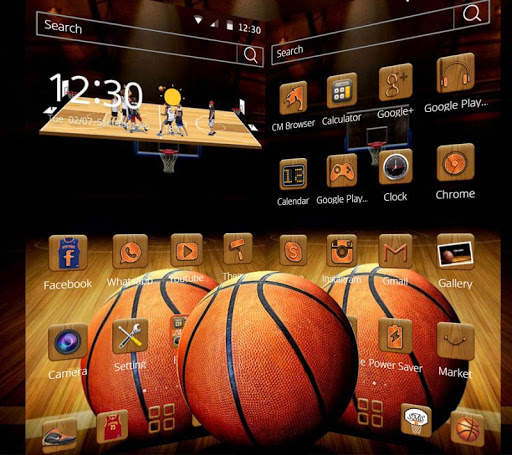 Bola Basket Theme Basketball screenshot 3