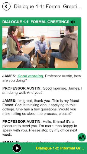 Everyday Conversations: Learning American English screenshot 2
