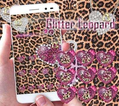 Luxury leopard heart Theme screenshot 3