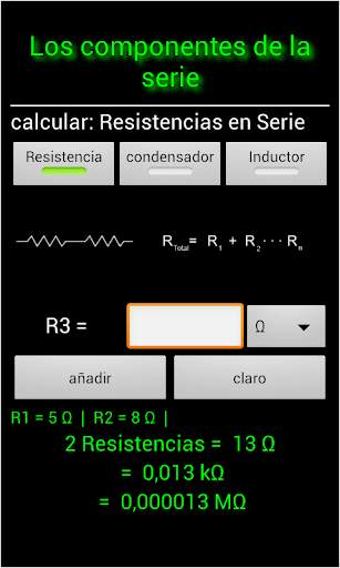 Calculadora Electrónica screenshot 1