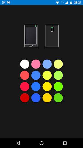 Torcia: display a LED e RGB screenshot 2