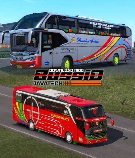 Download Mod Bussid Javatech screenshot 1