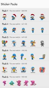 POCOYO STICKERS FOR WHATSAPP screenshot 1