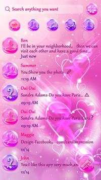 GO SMS SHINING THEME screenshot 2