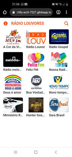 Rádio Louvores NOVO screenshot 1