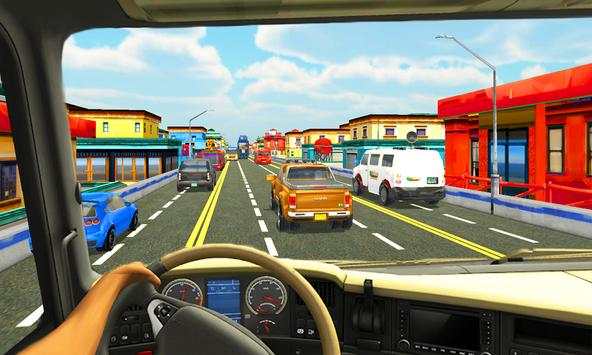 Euro Truck In Race 2018 Game screenshot 2