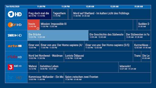 dream Player TV for TVheadend screenshot 8