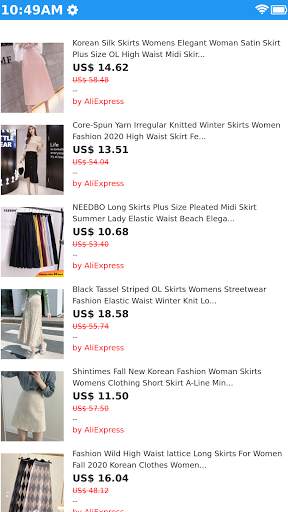 Women's Skirts Online Shopping App Cheap Skirts screenshot 5