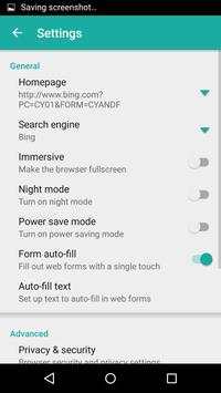 Cyanogen Browser Beta screenshot 1