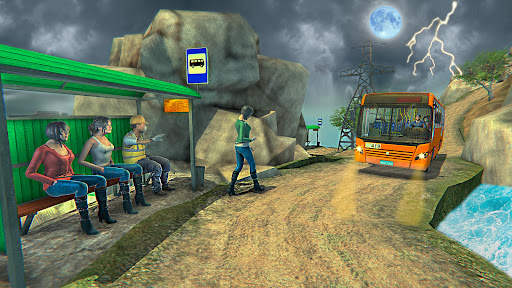 Offroad Bus Simulator Bus Game screenshot 3