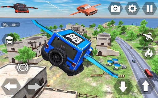 Flying Car Extreme Simulator screenshot 14