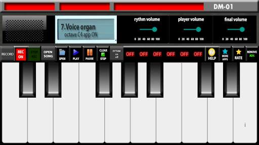 Electronic organ screenshot 3
