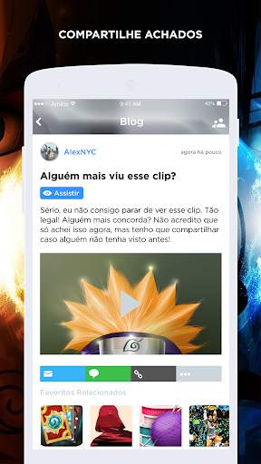 Academia Ninja Amino para Naruto em Português screenshot 5