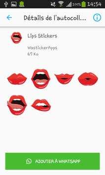 Lips Stickers screenshot 5