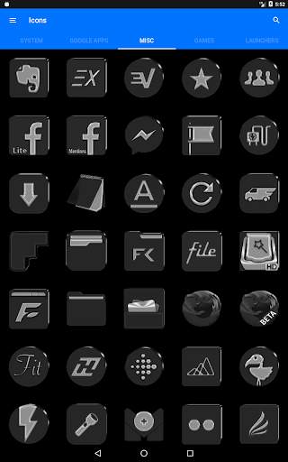 Grayscale Icon Pack screenshot 24