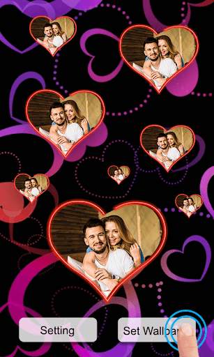 Crazy Magicly Love Heart Slideshow Live Wallpaper screenshot 5