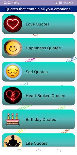 Best Quotes, Status and all your emotions स्क्रीनशॉट 1