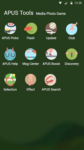 Rio-APUS Launcher theme screenshot 3
